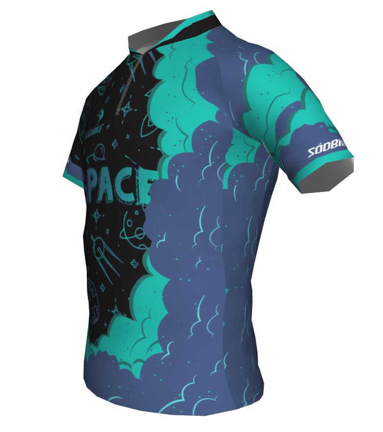 CAMISA CICLISMO INFANTIL SÓDBIKE, PROTEÇÃO SOLAR 20, 100% POLIÉSTER