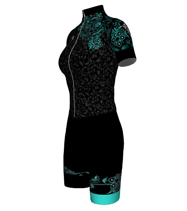 MACAQUINHO CICLISMO FEMININO SÓDBIKE, FORRO GEL E ESPUMA MISTO