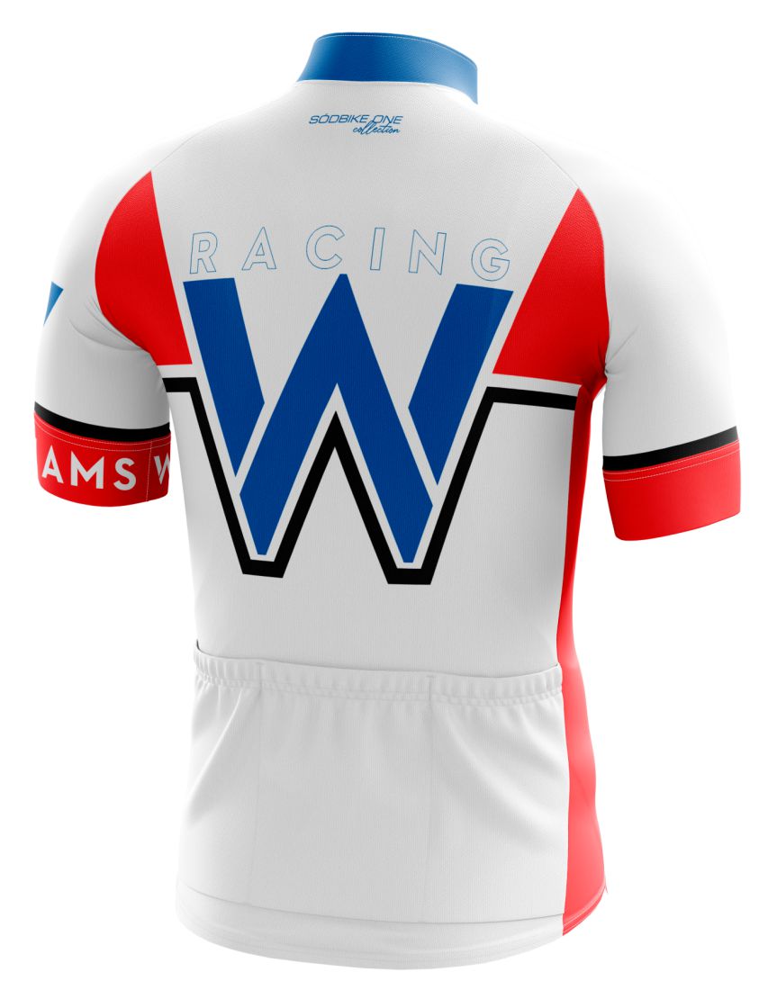 CAMISA CICLISMO WILLIAMS MASCULINA SÓDBIKE, PROTEÇÃO SOLAR 20, ZIPER FULL