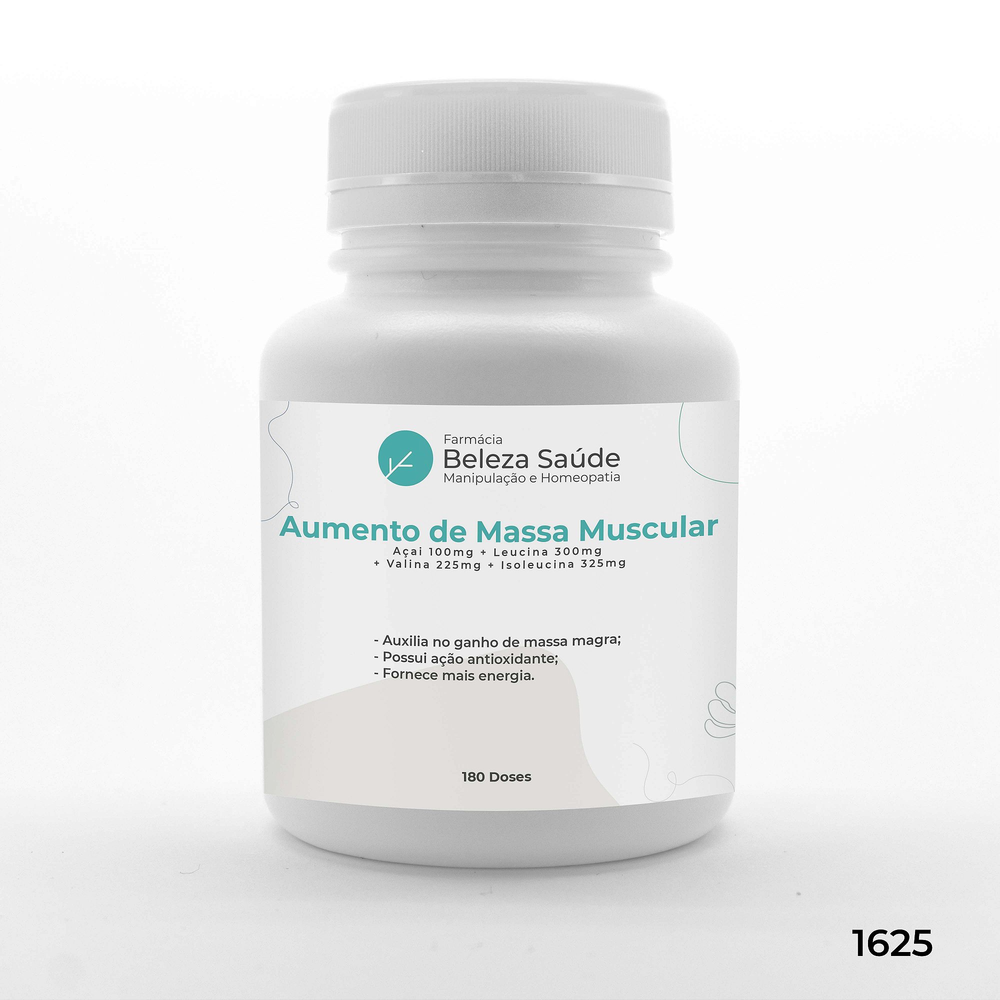 Cápsulas para Ganho de Massa Muscular - 180 doses
