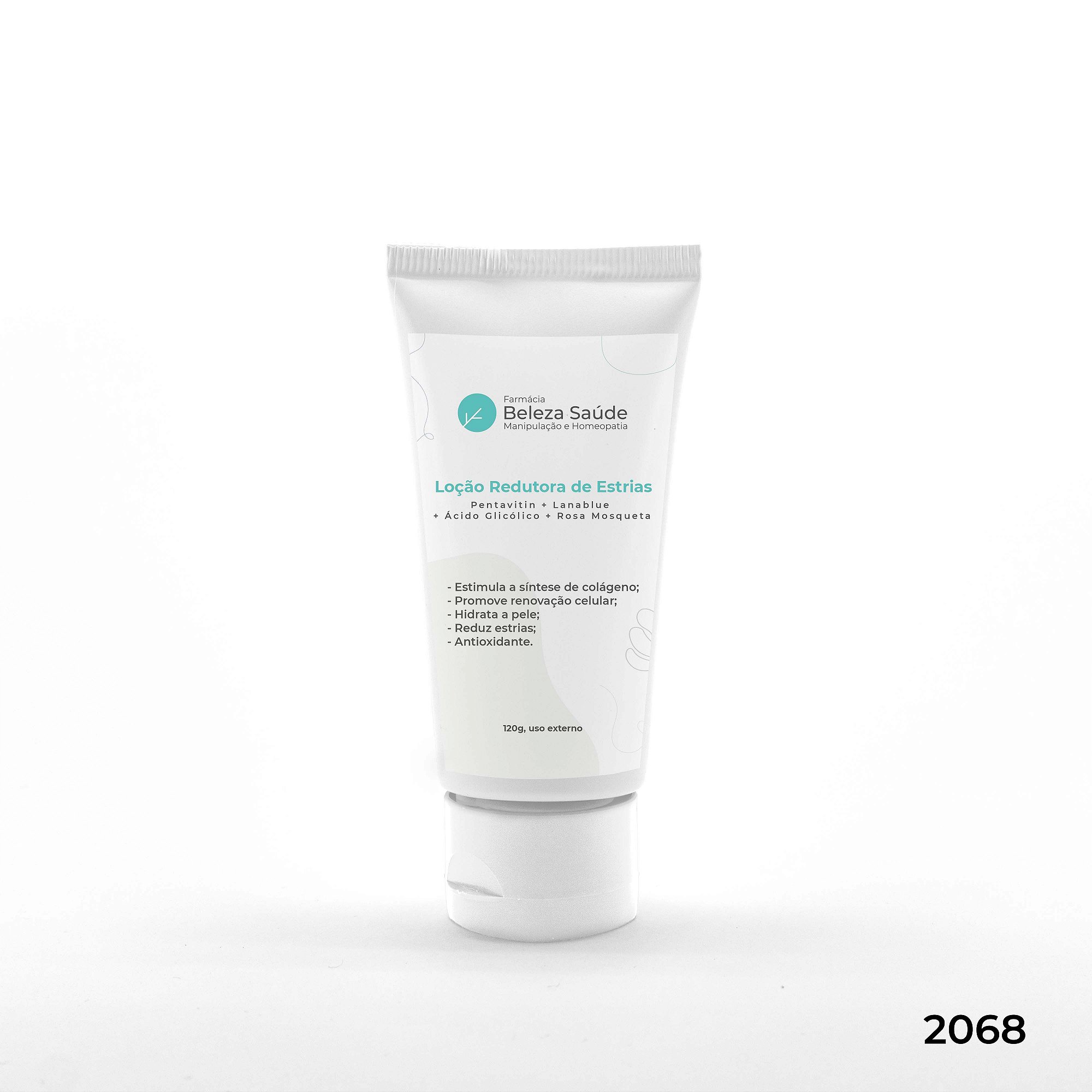 Estrias Brancas Mulher + 40 Anos : Loção Reduz Trata - 120g