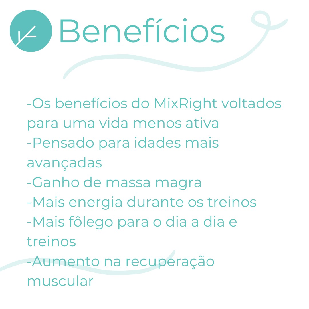 Mix Right Senior 5gr - Aminoácidos Essenciais para idosos - 135 Sachês