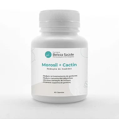 Morosil 500mg + Cactin 500mg Redução de Medidas - 60 doses