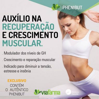 Phenibut 400mg 30 Cápsulas
