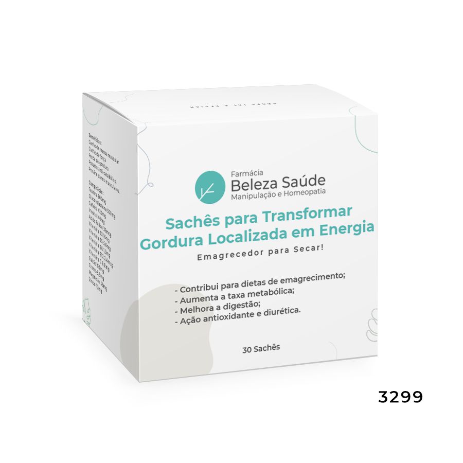 Fórmula para Transformar Gordura Localizada em Energia  - 30 Cápsulas