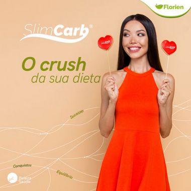 SlimCarb 200mg - Emagrecedor Bloqueador de Absorção de Gordura e Carboidrato - 120 Cápsulas