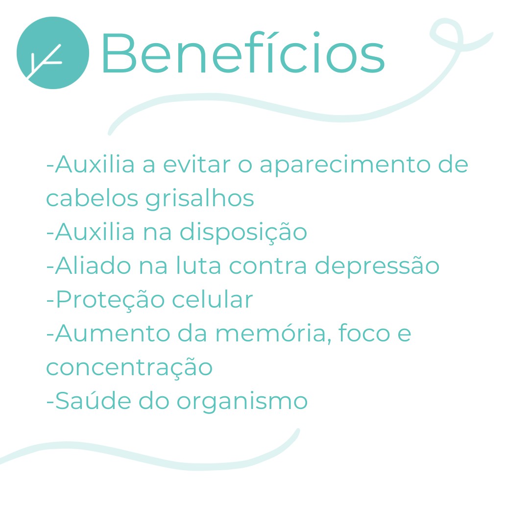 Metilfolato + Vitamina B12 + Vitamina B6 : Anti Cabelos Brancos - Gotas Sublinguais 60 Doses