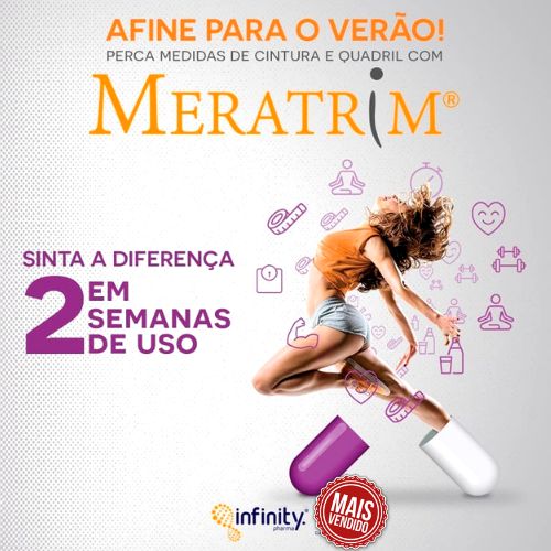 Meratrim 400mg : Modulador Corporal, Redução da Gordura Visceral