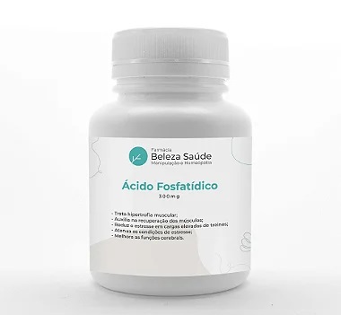 Ácido Fosfatídico 300mg Hipertrofia Muscular