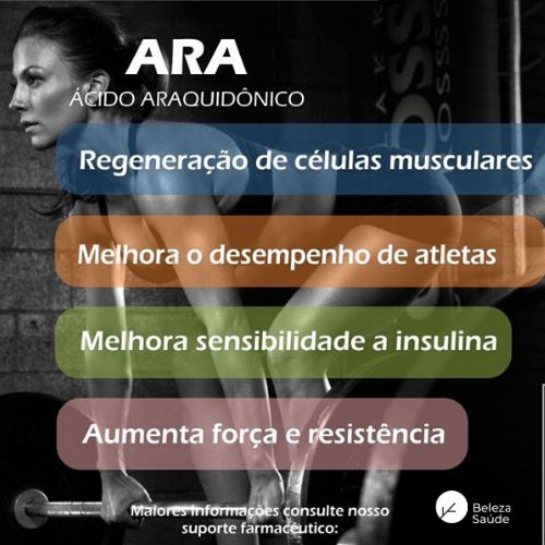 Ácido Araquidônico (ARA) 500mg
