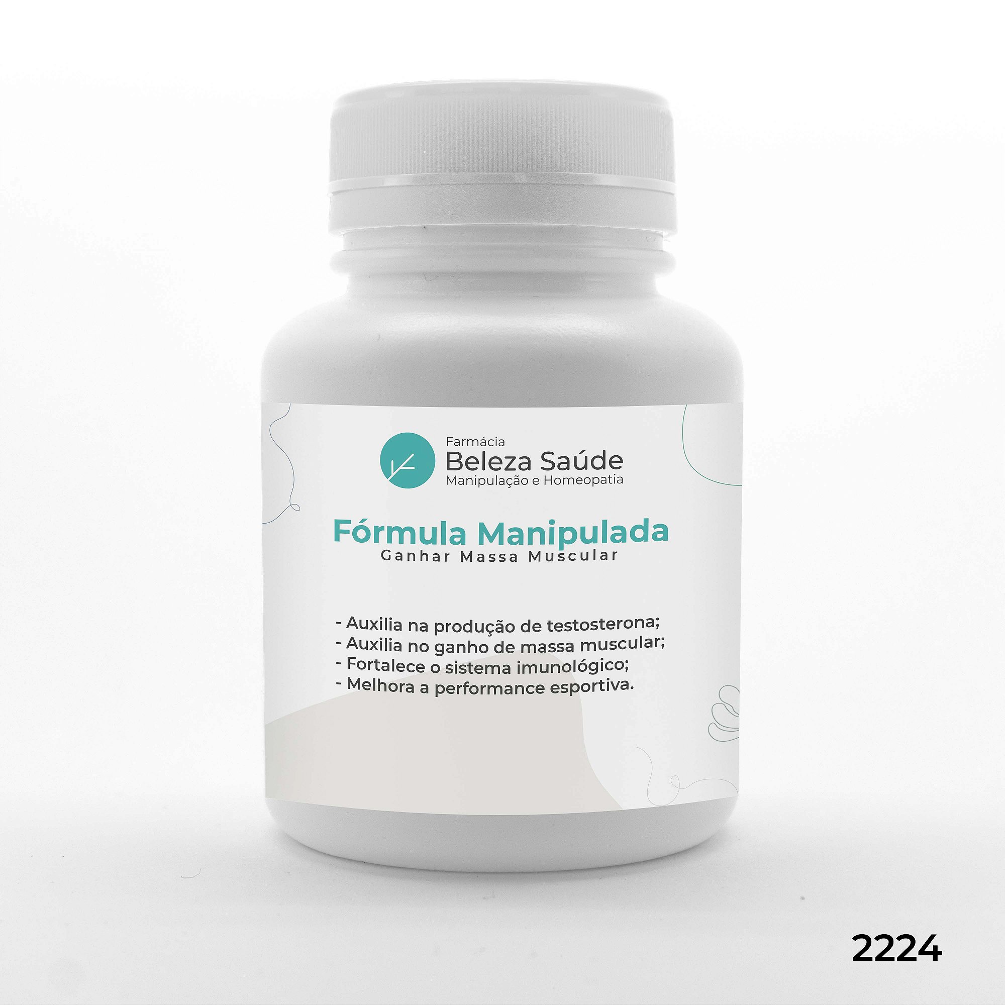 Fórmula Manipulada para Ganhar Massa Muscular