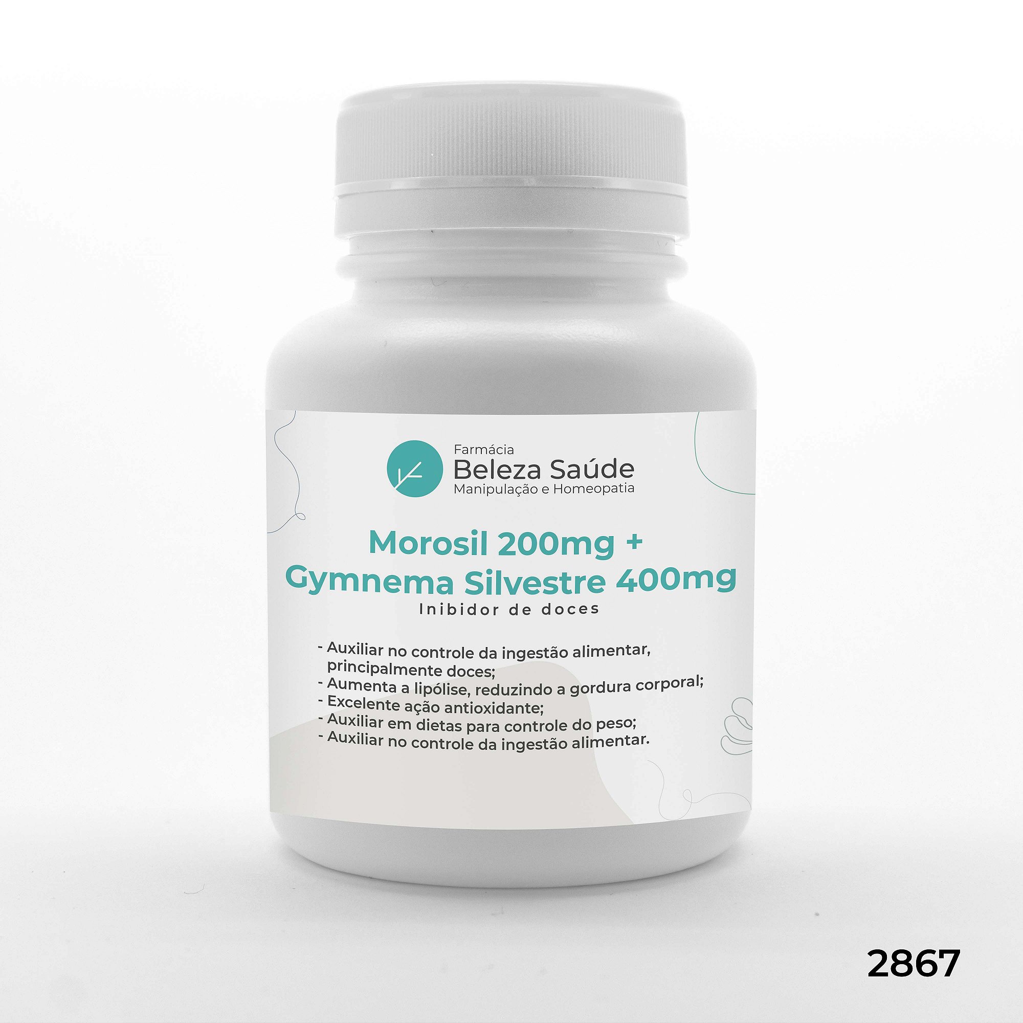 Morosil 200mg + Gymnema Silvestre 200mg - Inibidor de Doces