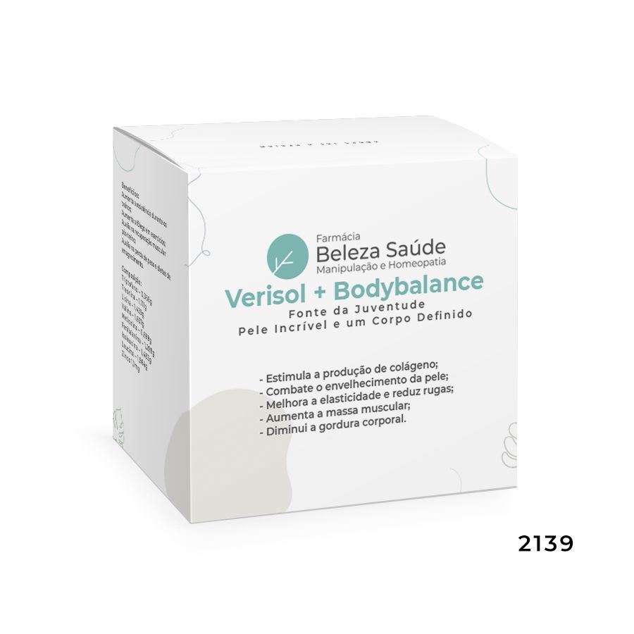 Fonte da Juventude Pele Incrível e um Corpo Definido : Verisol + Bodybalance