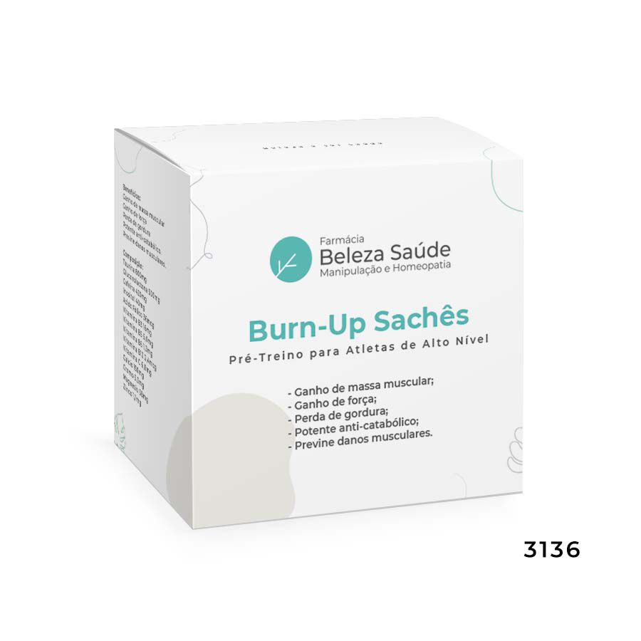 Pré Treino para Atletas de Alto Nível - Burn-Up Sachês 15g