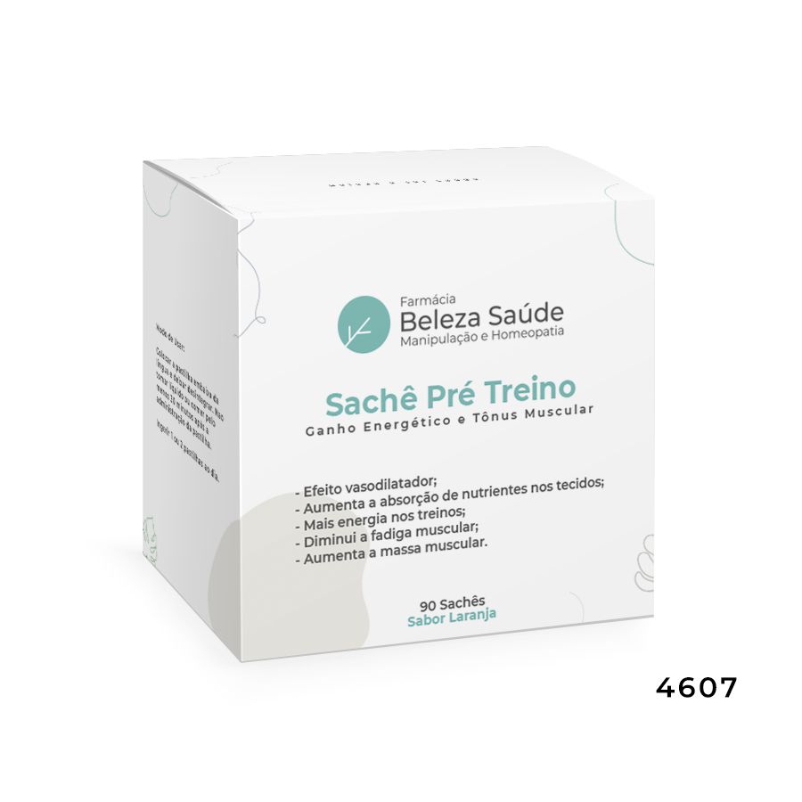 Sachê Pré Treino - Ganho Energético e Tônus Muscular