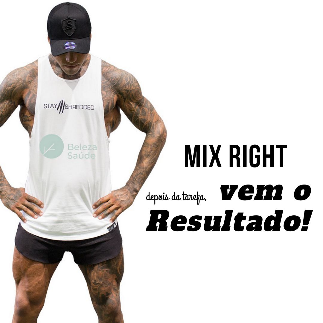 Mix Right 12gr - Aminoácidos Essenciais com a Proporção Molar do Dr. Lair Ribeiro - 120 Sachês