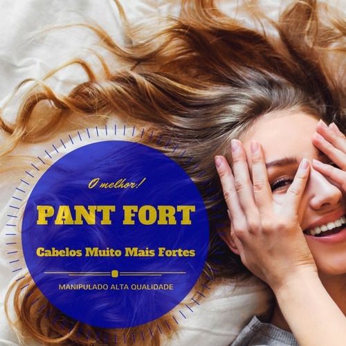 Pantofort Hair Plus : Similar ao de Marca  -  Tratamento para Queda e Fortalecimento dos Cabelos