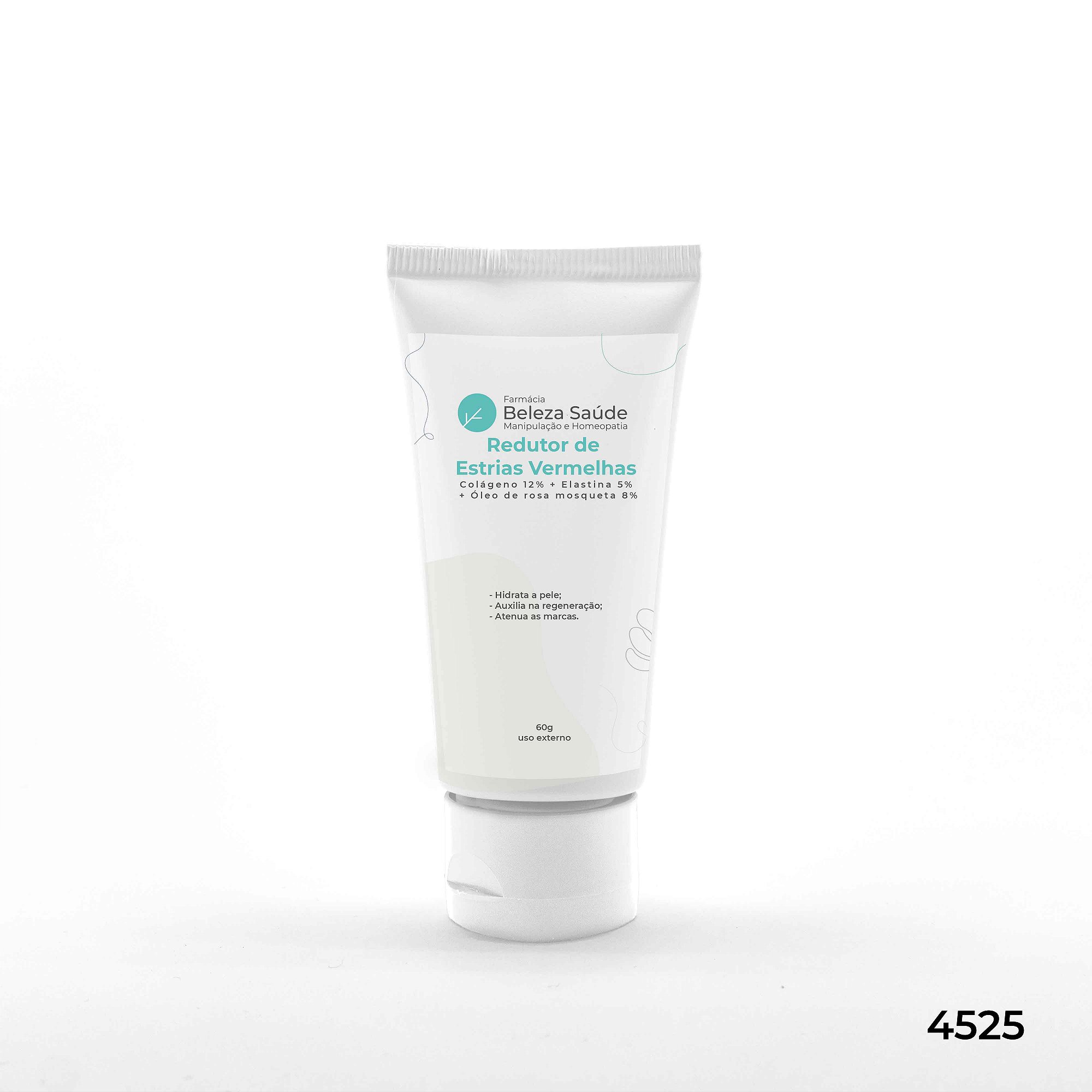 Redutor de Estrias Vermelhas : 60gr