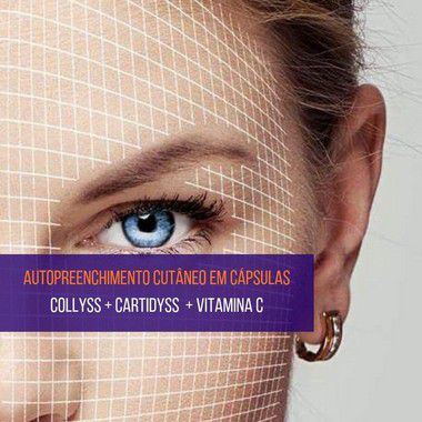 Cartidyss 300mg + Collyss 1g + Vitamina C 500mg - 60 sachês