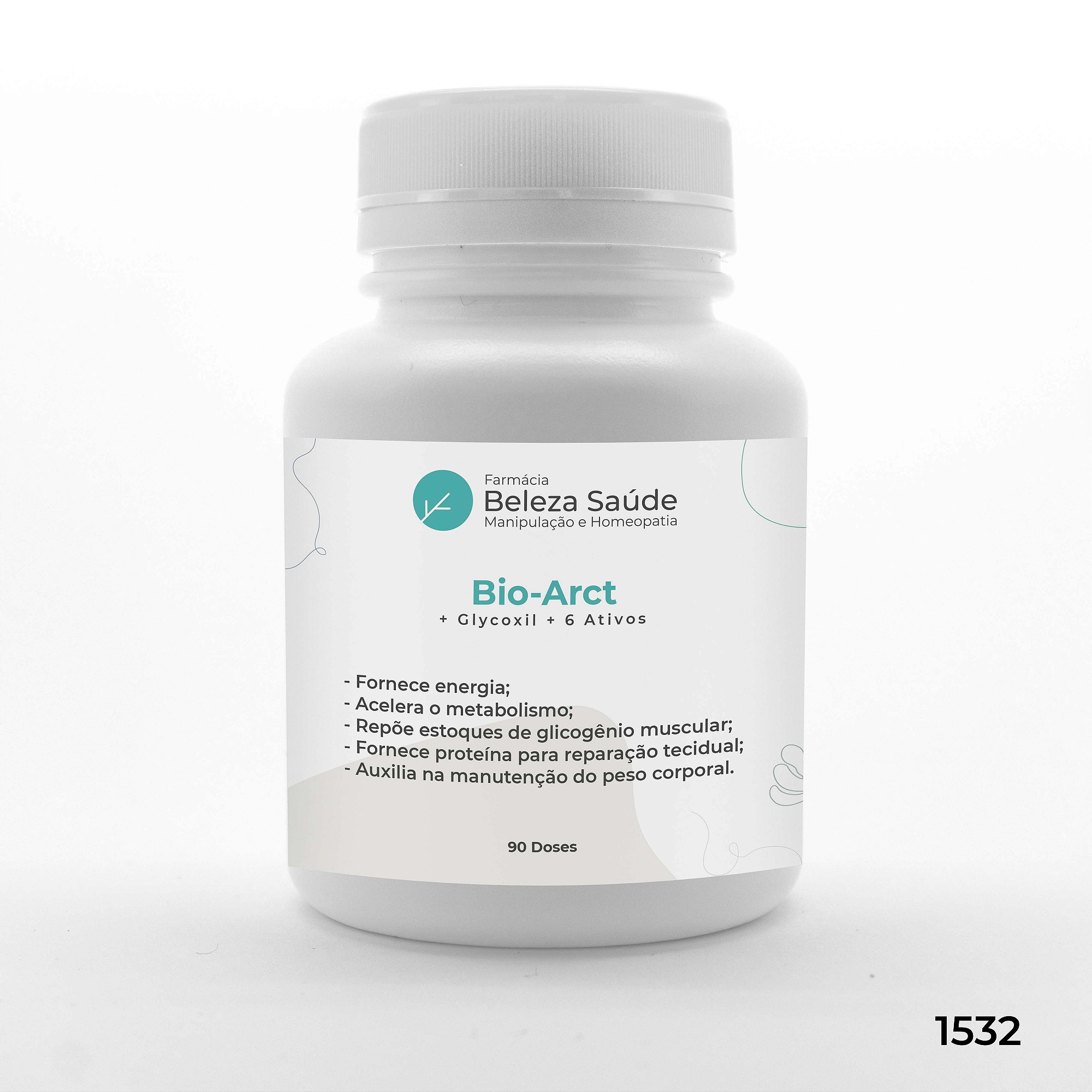 Bio Arct + Glycoxil + 6 Ativos - Acelera o Metabolismo - 90 doses