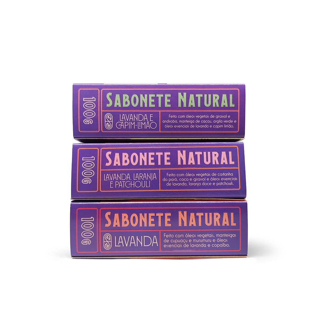 Trio Sabonetes Naturais
