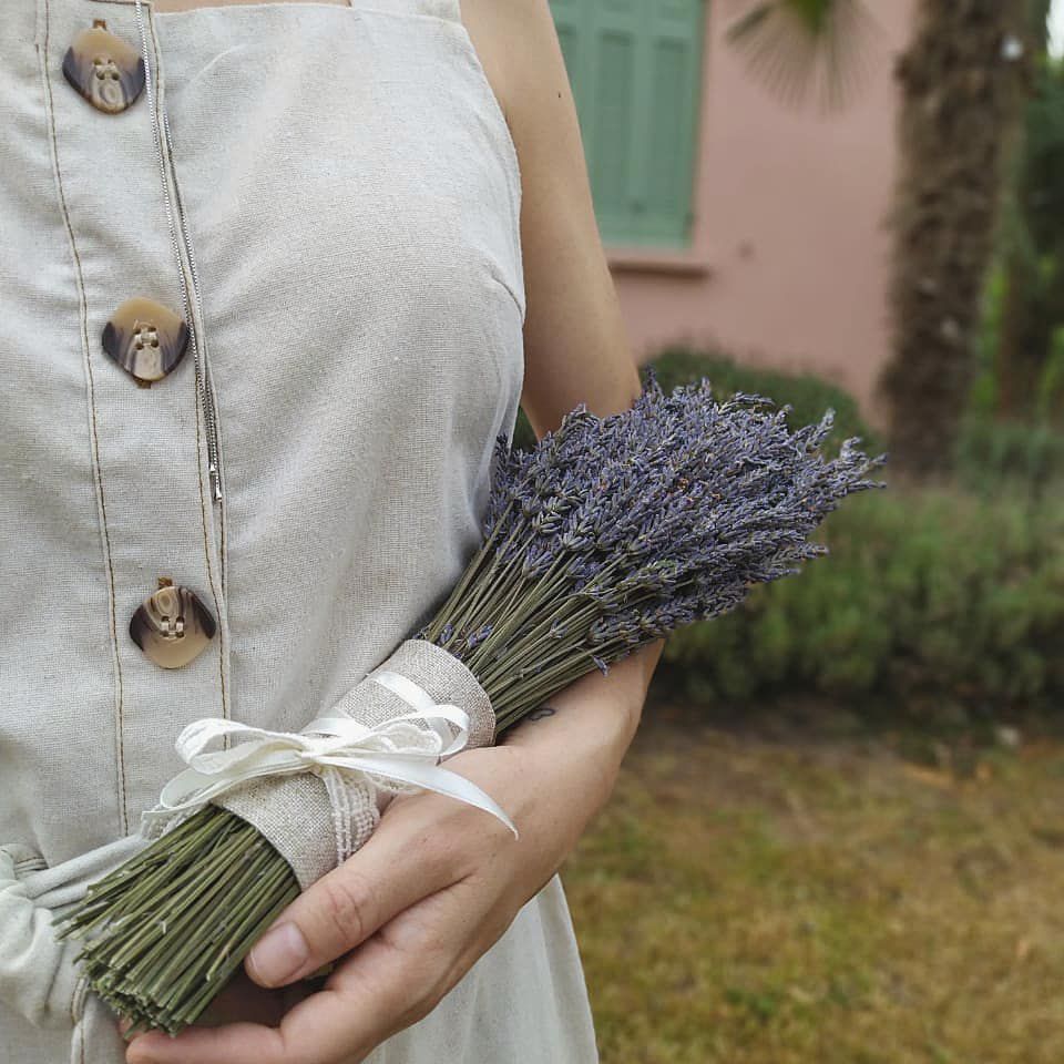 Buquê Flores Desidratadas de Lavanda Francesa