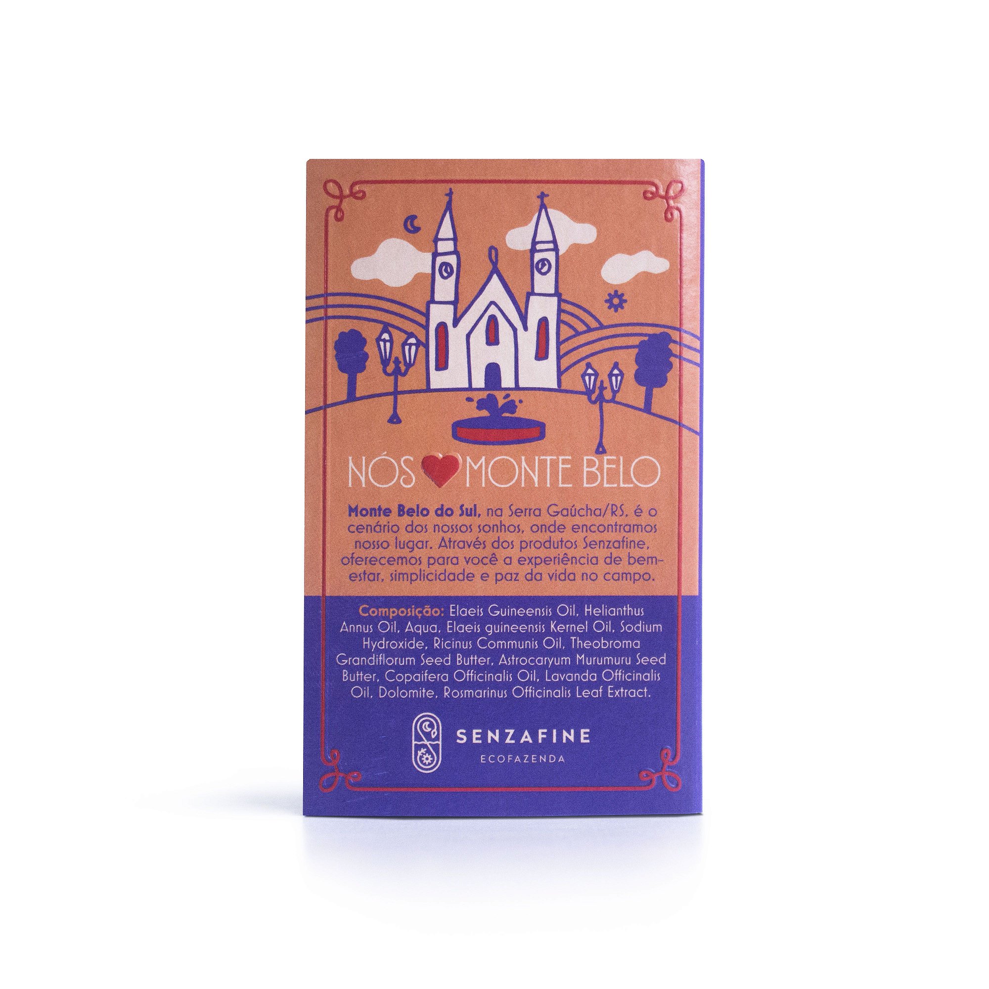 Sabonete Artesanal Natural de Lavanda - 100g