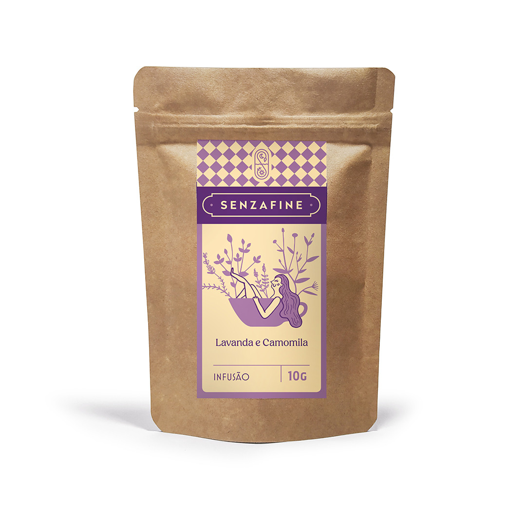 Infusão Lavanda e Camomila - 20g