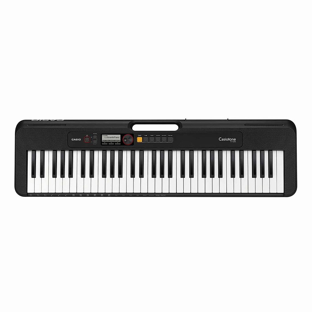 Kit Teclado Casio CT-S200 Branco + Pedal Stand - Koala Music