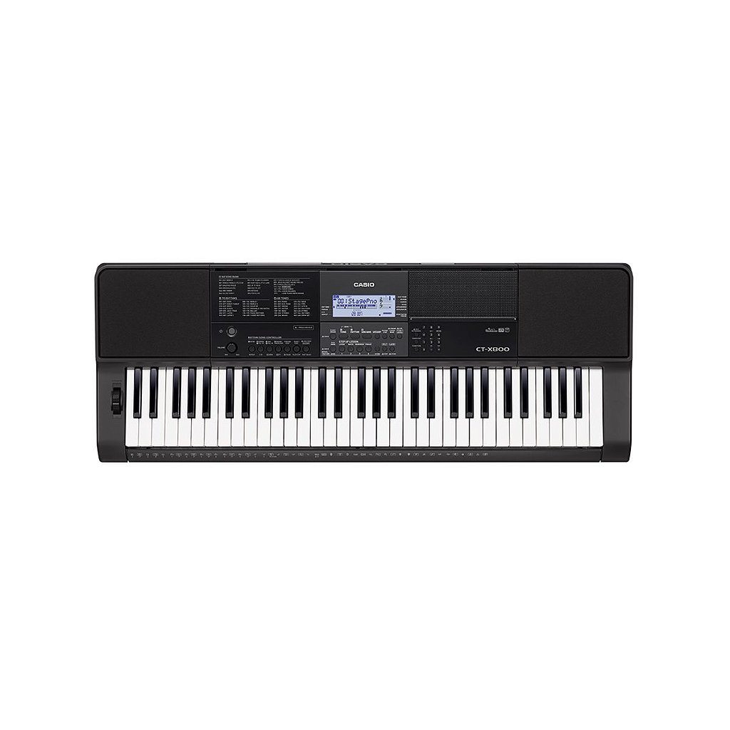 Kit Teclado Casio CT-S200 Branco + Pedal Stand - Koala Music