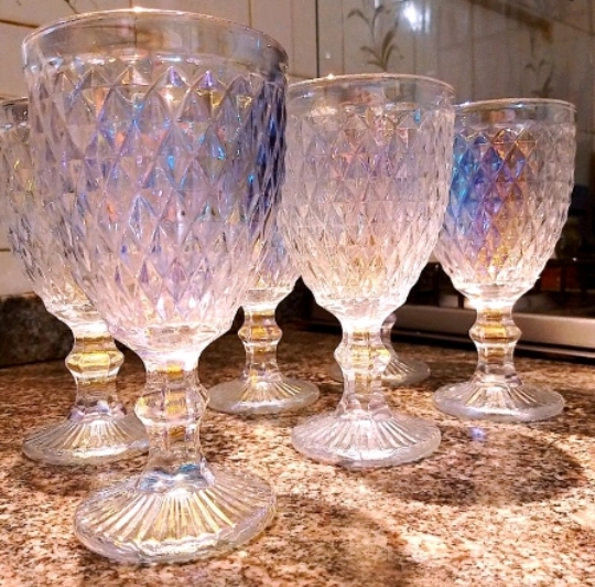 Comprar Jogo de Taças Vidro Para Vinho Água Bico de Abacaxi Furtacor -  Stillo Casa - Utilidades Domésticas e Decoração