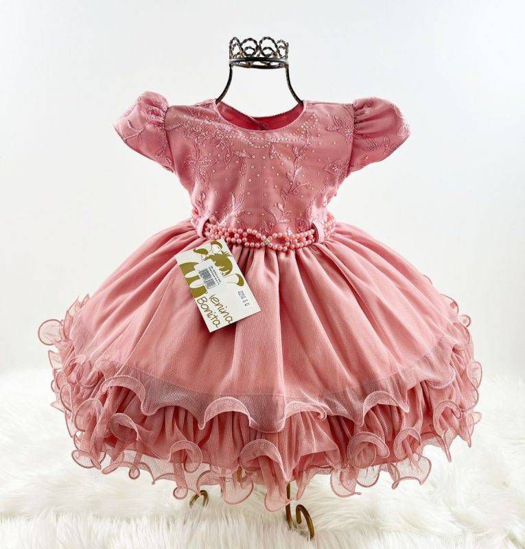 VESTIDO PARA BEBÉ MENINA