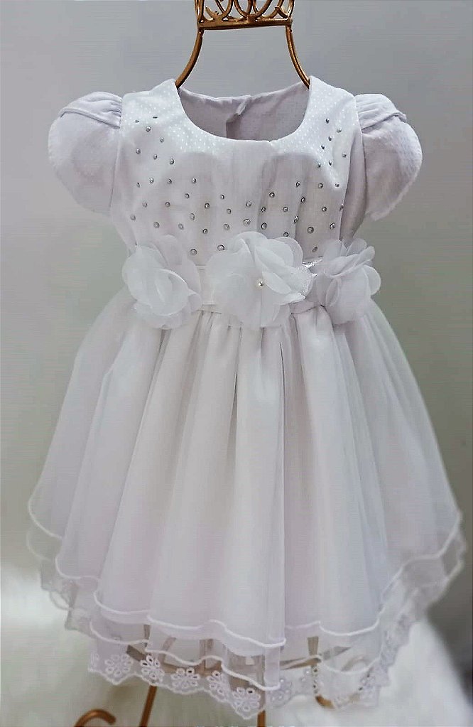 VESTIDO PARA BEBÉ MENINA