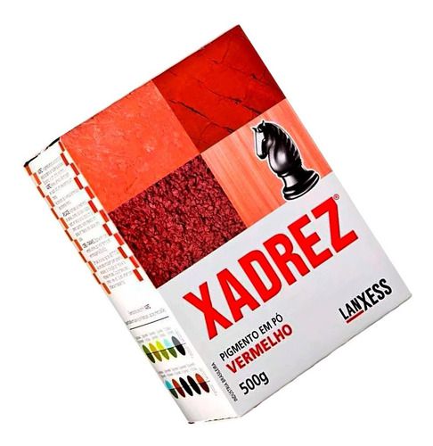 Pó Xadrez Vermelho 500g é na Moradia Casa e Construção