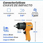 Chave de Impacto 1/2