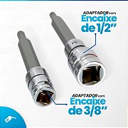Jogo de chaves Bit 40 Pçs Torx Allen Multidentado Crv Z - SeuPosto