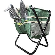 Kit Jardinagem 6 Peças - com Banco e 5 ferramentas - Zenite