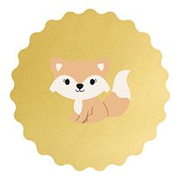 Cortador Modular Raposinha Fofinha Sentada