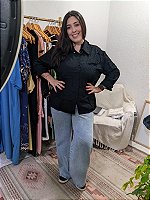 camisa preta
