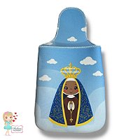 Lixeira Em neoprene - Estampa Santos - Lixeira de Carro