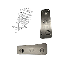 Tampa Esquerda Caixa Ventilação  VW 3B1819422A01C