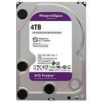 HD 4TB WD Roxo - SATA 6 Gb/s, cache de 256 MB, 3,5" - WD43PURZ Western Digital Disco Rígido Interno de Vigilância