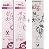 Compre 2 Andalan Copperflex Mini Ganhe 1 Andalan Silverflex Mini
