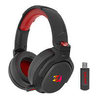 Headset Gamer Redragon Nomen Pro H838-PRO 7.1, RGB, Microfone Retrátil, USB-C, Wireless e Bluetooth