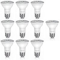 LAMPADA LED PAR 20 7w Branco Morna 4000k Bocal E27 kit 10 pc