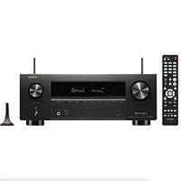 Receiver Denon AVR-X2800H 7.2 Canais 8k 95w para Canal 3D Heos
