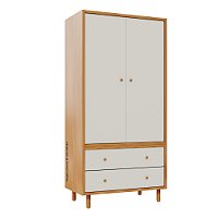 Armário Modular 2 Portas -  Pés Joy - Madeira Areia