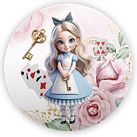 Mini Painel - Alice - Sublimado 3D