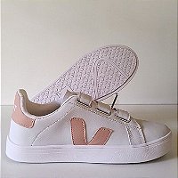 Tênis Slip On Super Star Branco/Branco - Vitorianna Sapataria Feminina