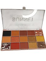 Paleta de Sombras Sunset Cor 02 - Pink 21